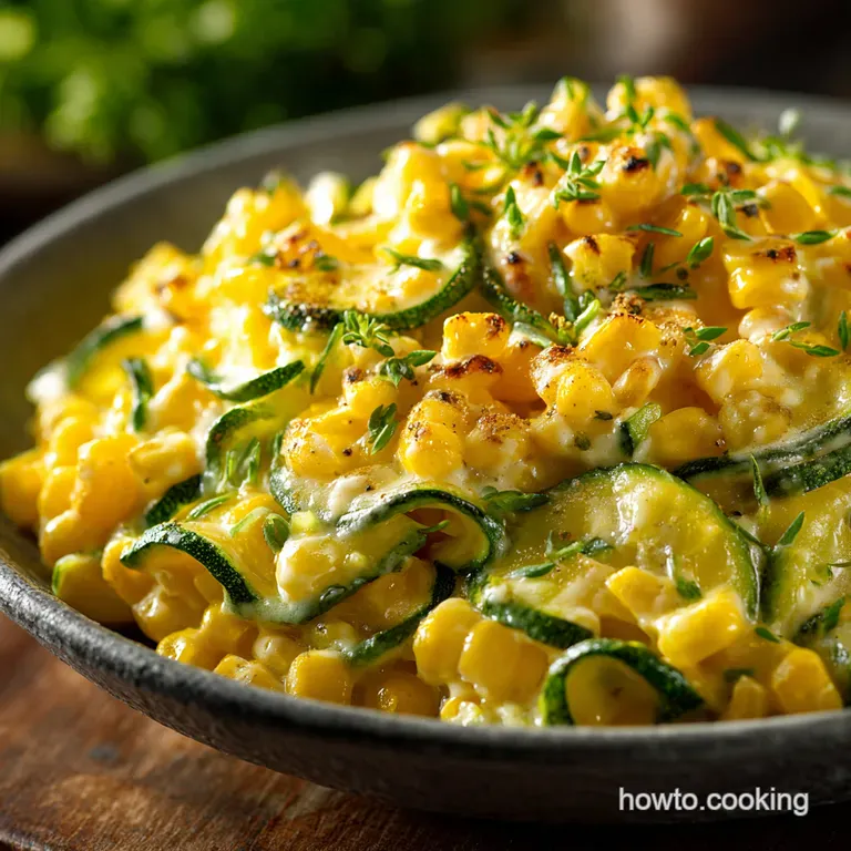 Sunshine in a Bowl Creamy Summer Corn Zucchini Chowder