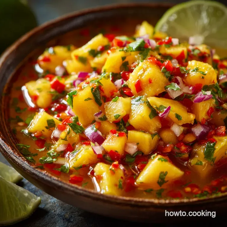 The Ultimate Sunshine Salsa Tropical Pineapple and Mango