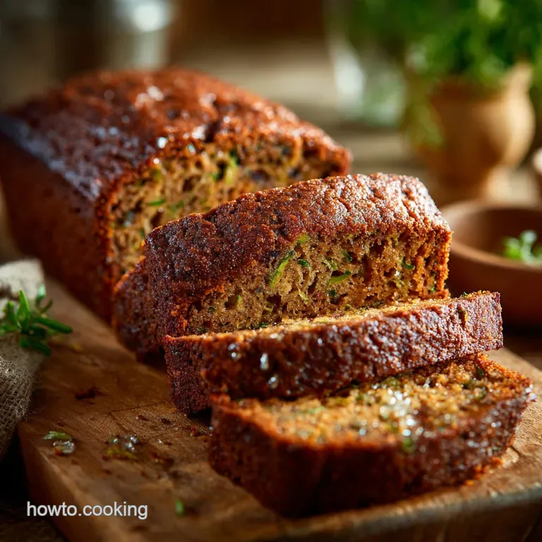 Zucchini Bread: the Ultimate Spiced Tea Loaf presentation
