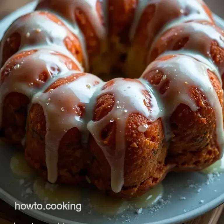 Sweet and Sticky Monkey Bread: A Heavenly Pull-Apart Delight presentation