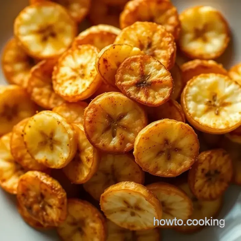 Sweet Cinnamon Air Fryer Banana Chips