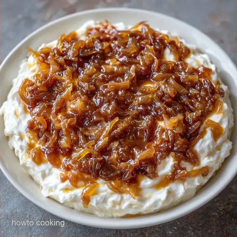 Sweet Onion Cheese Dip: Creamy and Savory