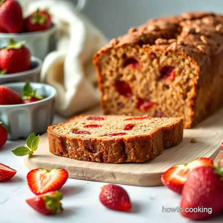 Sweet Summer Strawberry Bread