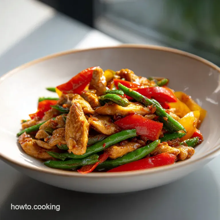 Szechuan Chicken Stir Fry