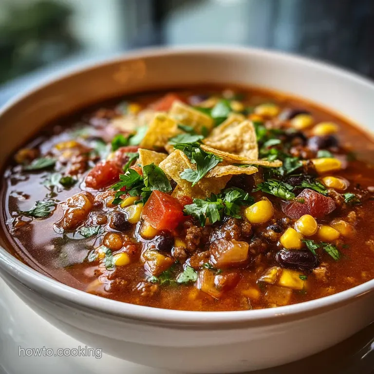 Taco Soup: Savory & Vibrant