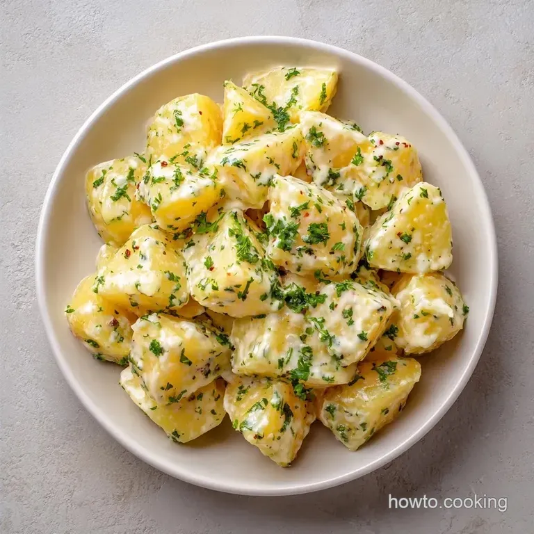Tangy Sour Cream Potato Salad: Zesty and Creamy