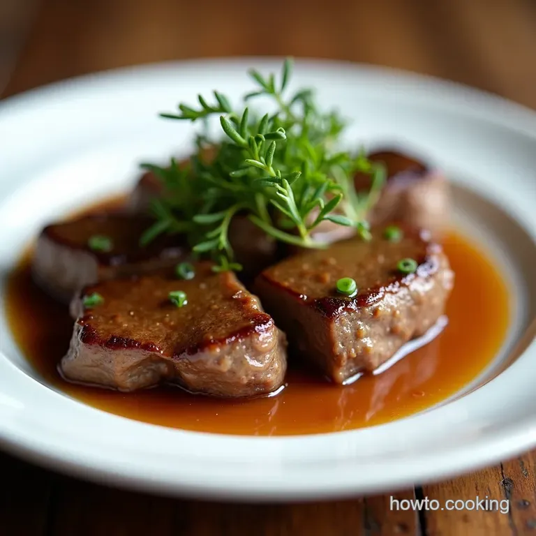 The Proper Plate Tender Pepper Steak with Umami Gravy