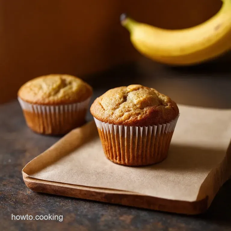 The Absolutely Ultimate Ridiculously Moist Banana Muffins presentation