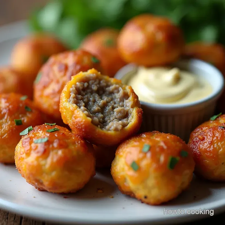 The Crackerjack Cheesy Sausage Balls Soft Savoury SnackPerfect