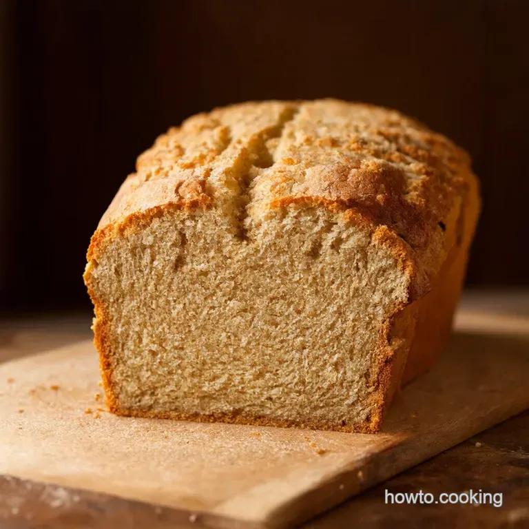 The Crumbly Cottage Loaf presentation
