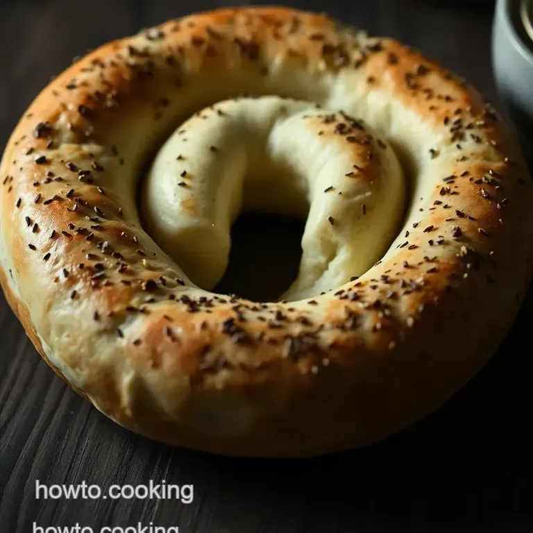 The Everything (But the Kettle) Bagel presentation
