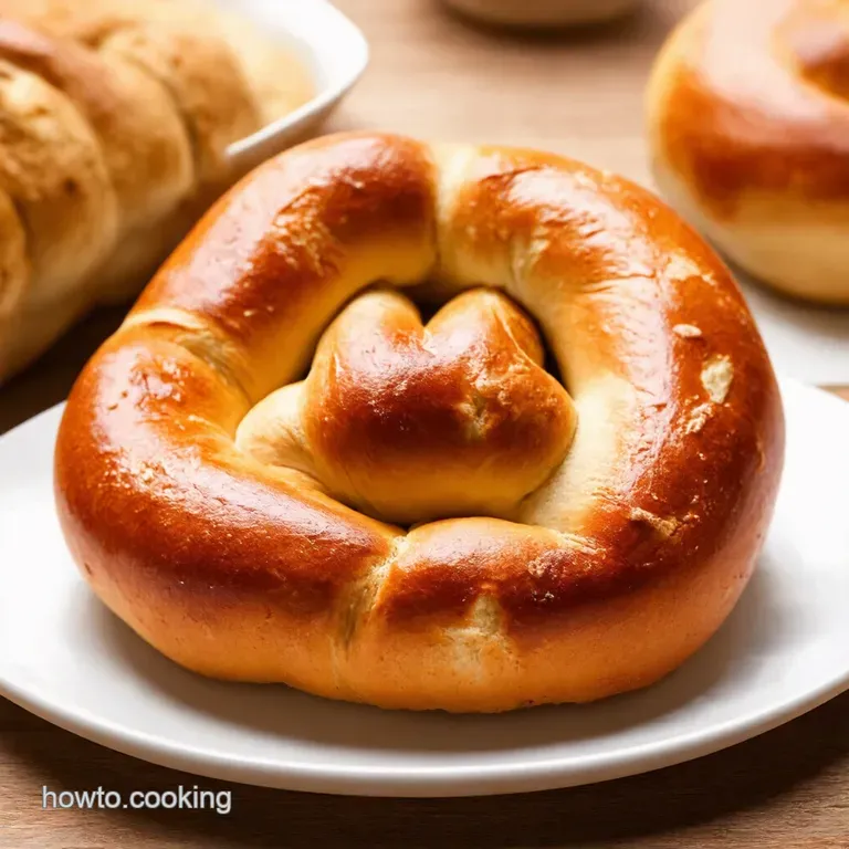Giant Soft Pretzel Recipe Bake Your Own Big Bavarian Pretzel
