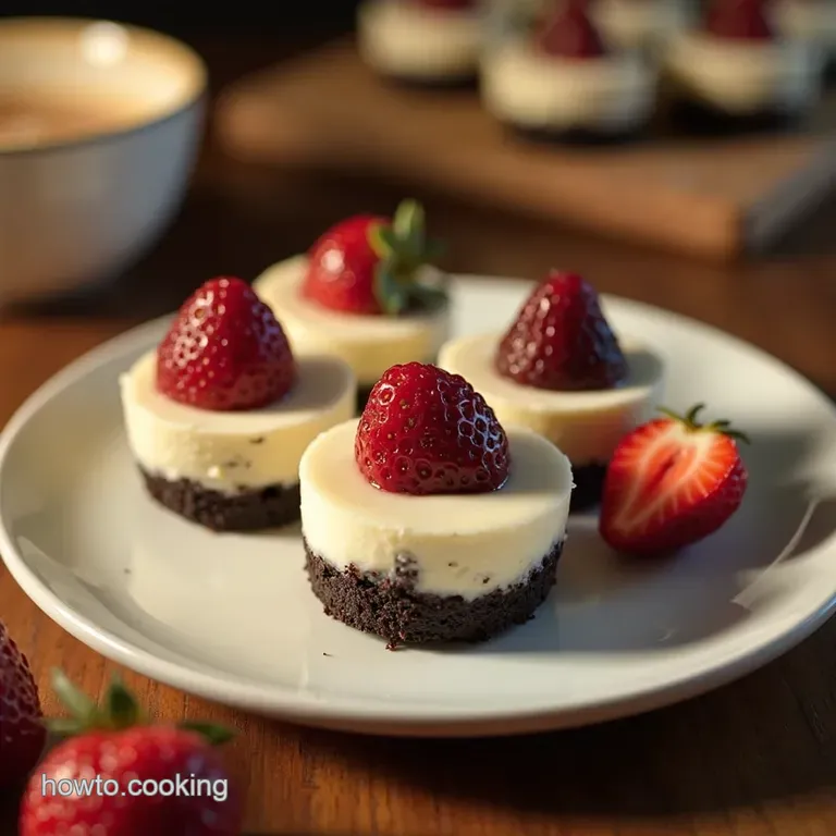 The Great British Treat Nofuss Oreo Cheesecake Bites presentation