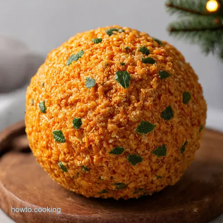 The Holly Jolly Cheese Ball A Festive Christmas Appetizer