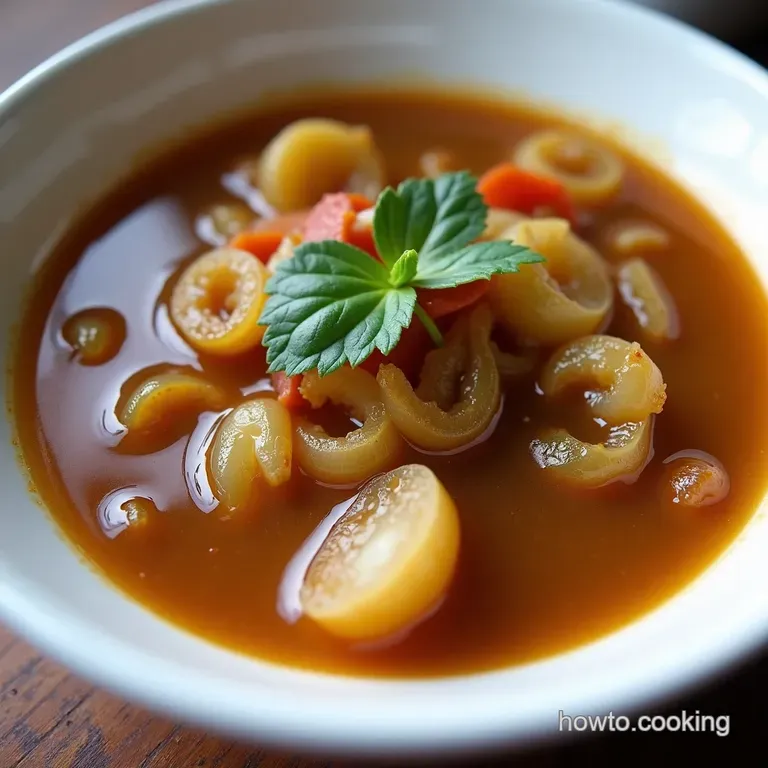 The Lazy Gourmets Crockpot French Onion Soup Deeply Caramelised BrothRich