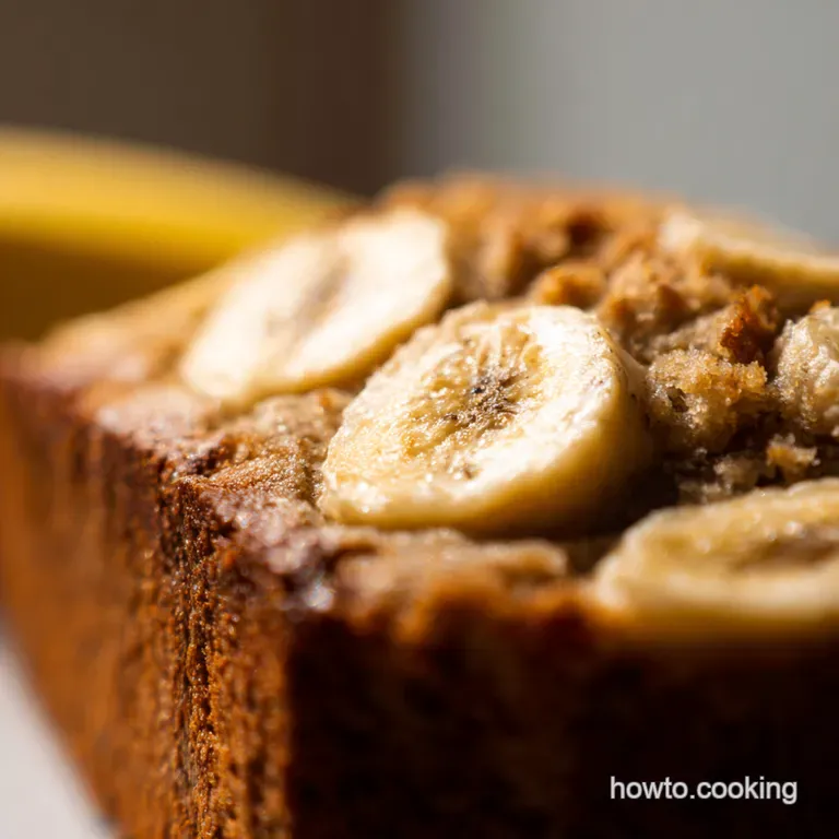 The " No-Brainer" Banana Cake presentation
