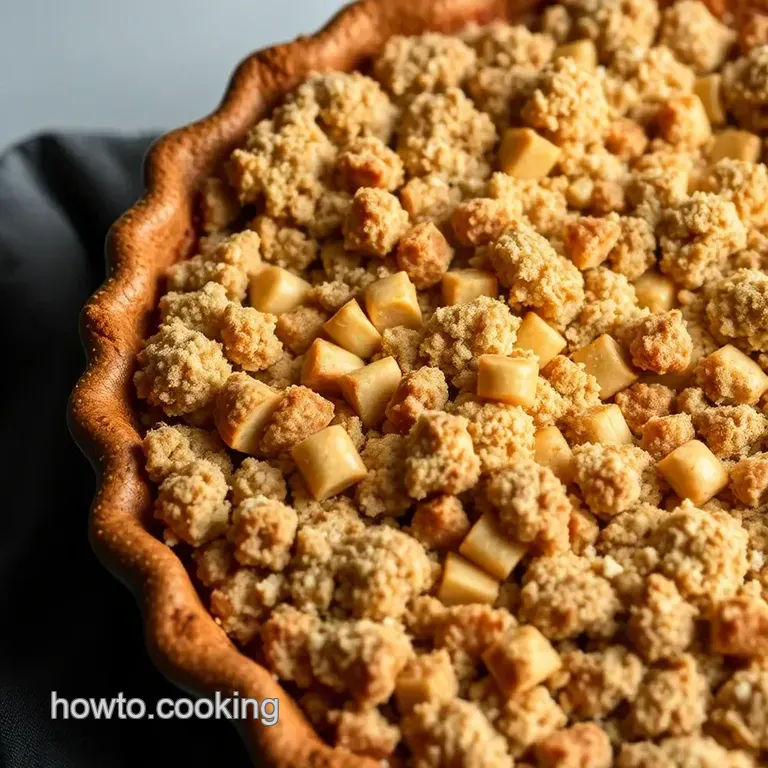 The Ultimate Apple Crumble Pie presentation