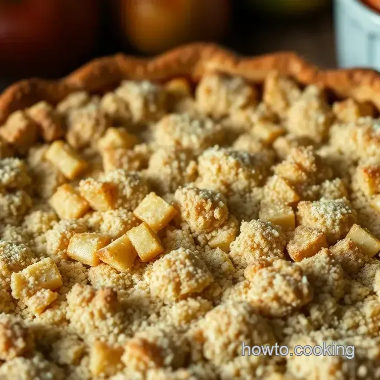 The Ultimate Apple Crumble Pie