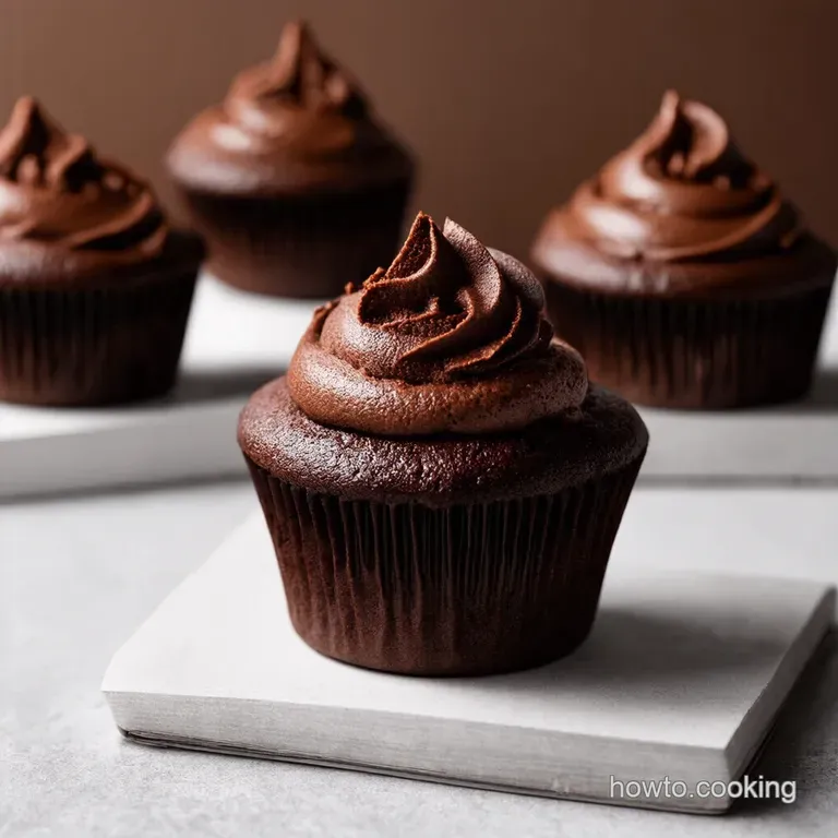 The Ultimate Chocolate Fudge Cupcakes