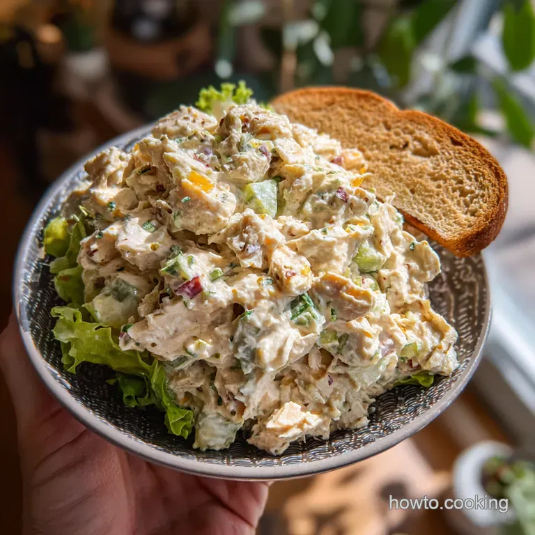 The Ultimate Creamy Chicken Salad with Grapes and Pecans