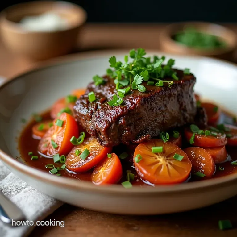 The Ultimate Crockpot Braised Beef Short Ribs FallOffTheBone Bliss