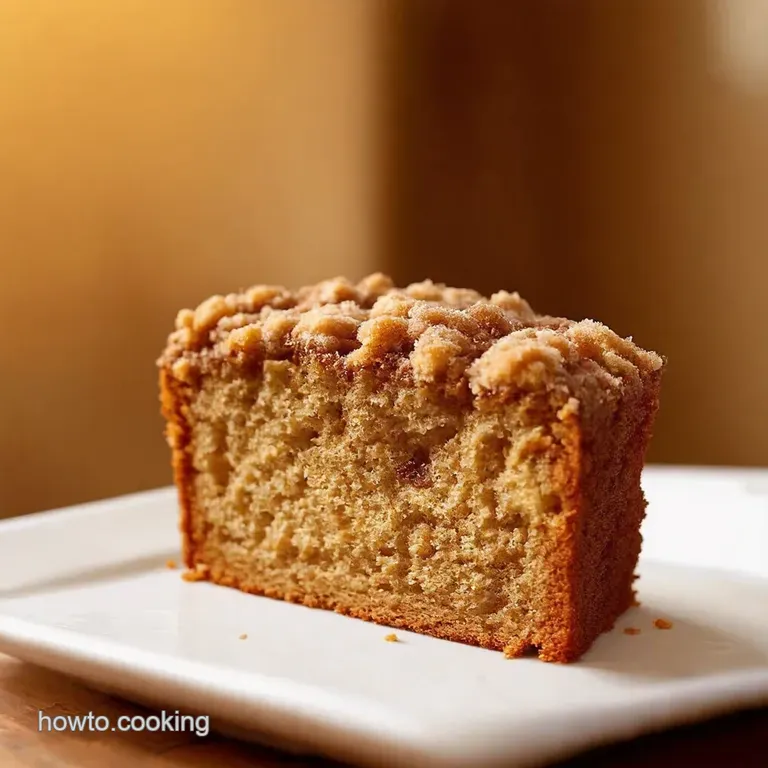 The Ultimate CrumbTopped Coffee Cake presentation