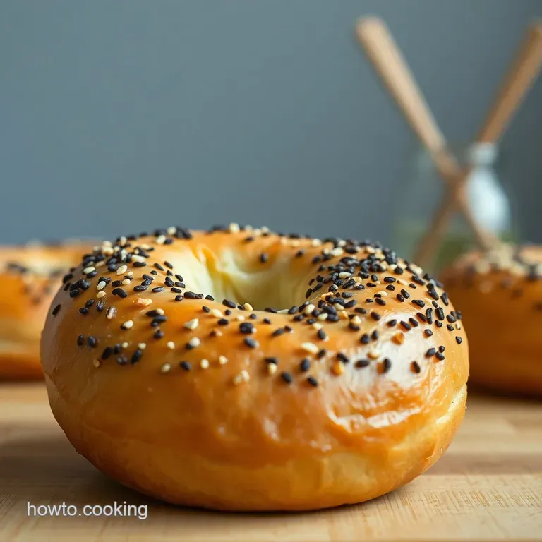 The Ultimate Homemade Bagels: Chewy Crusty Perfection presentation