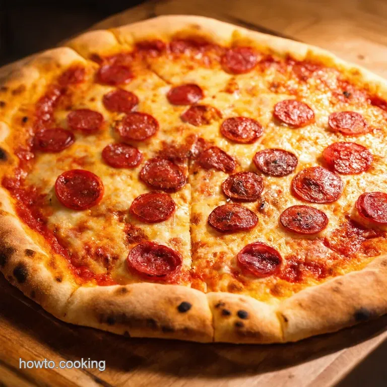 The Ultimate Homemade Neapolitan Pizza presentation