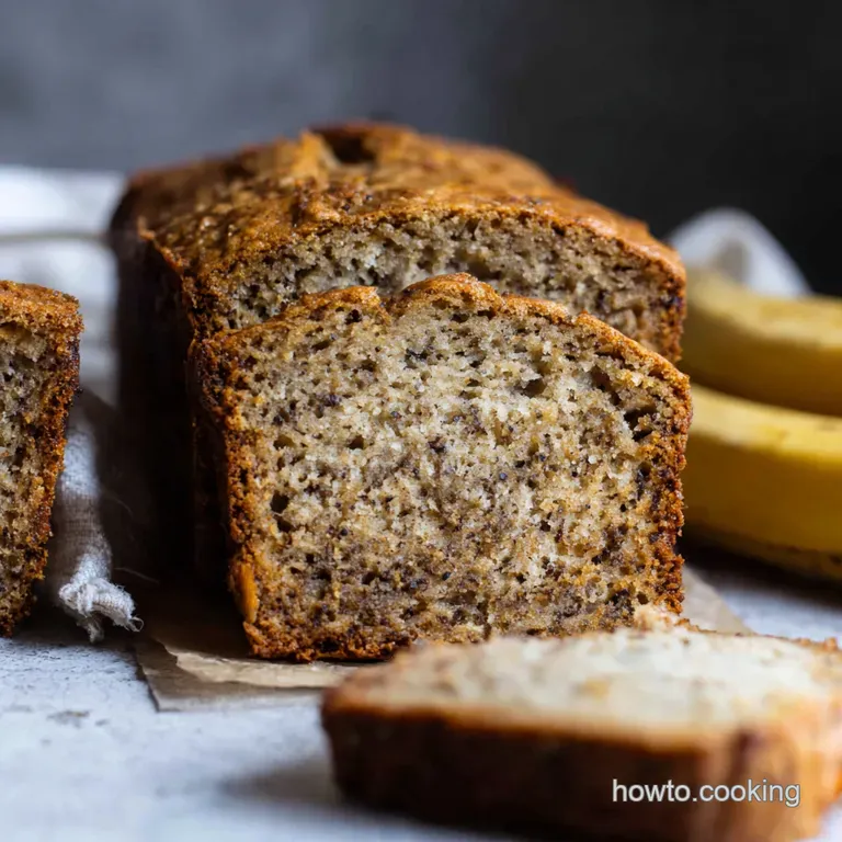 The Ultimate Moist Banana Bread (with a hint of Spice!)