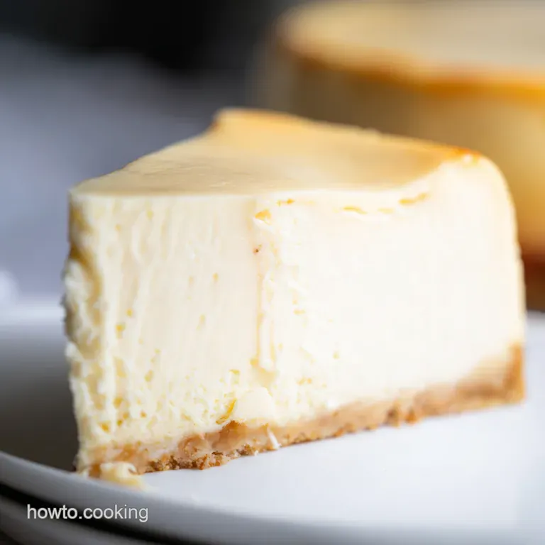 The Ultimate Philadelphia Cheesecake: Creamy Classic Perfection presentation