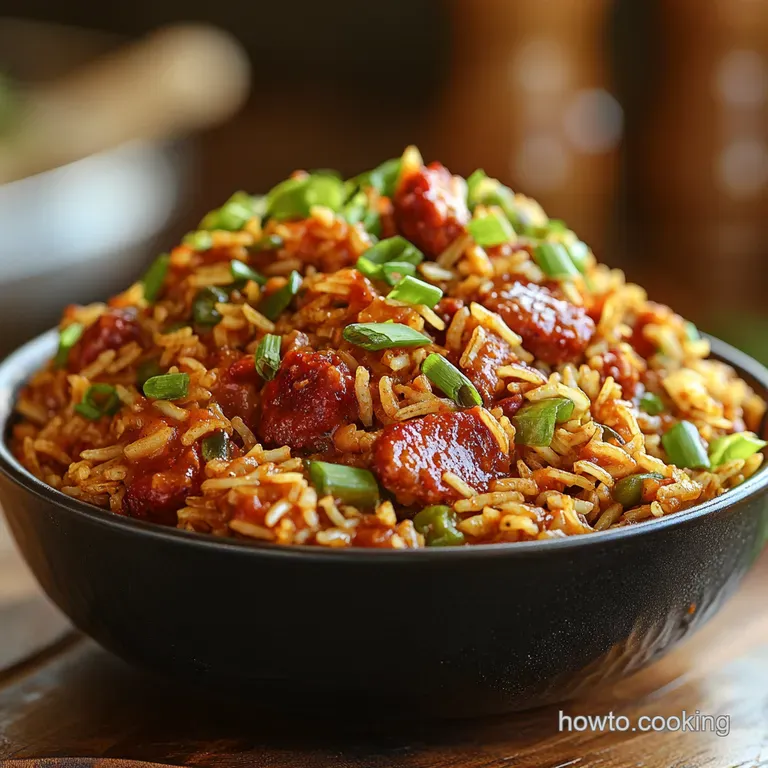 The Ultimate Slow Cooker Jambalaya Authentic Cajun Style presentation