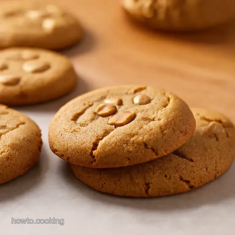 The Ultimate Soft Peanut Butter Hug Cookies presentation