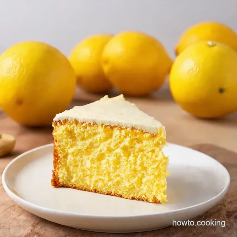 The Ultimate Sunshine Citrus Cake Lemon Bliss presentation
