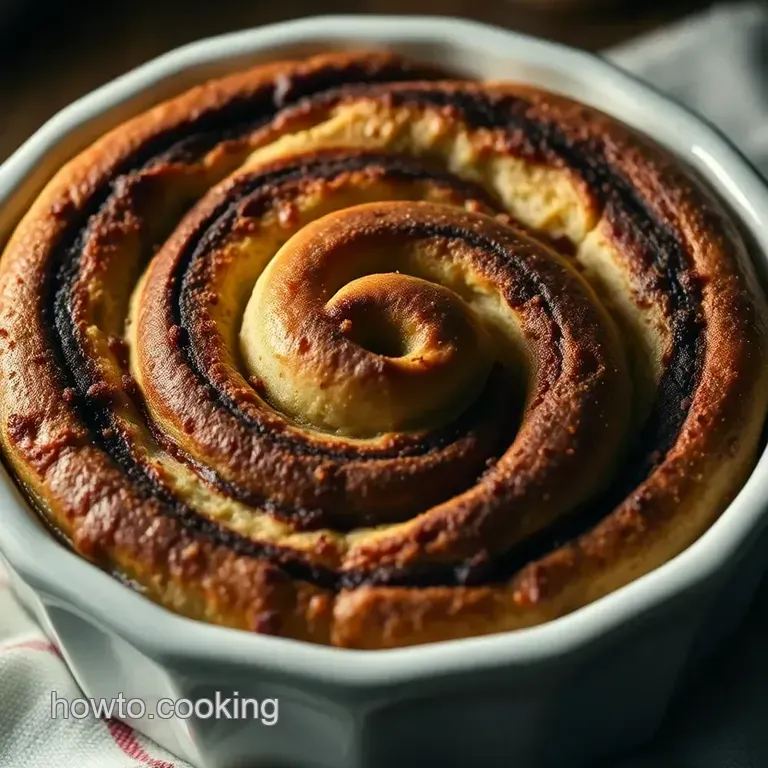 The Ultimate Swirl: Classic Cinnamon Bread presentation
