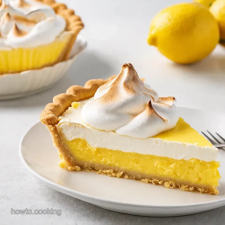 The Zesty Showstopper Classic Lemon Meringue Pie
