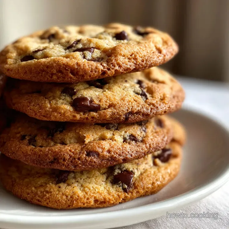 Thin and Crispy Chocolate Chip Cookies