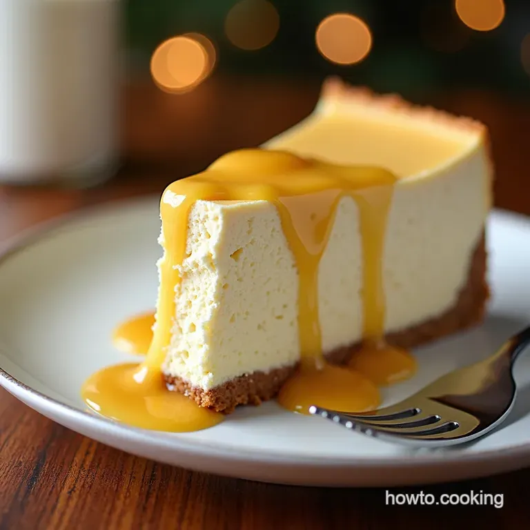 Tis the Season for Eggnog Cheesecake