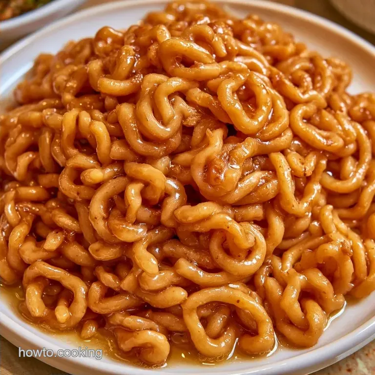 Traditional German Spaetzle With Slotted Spoon