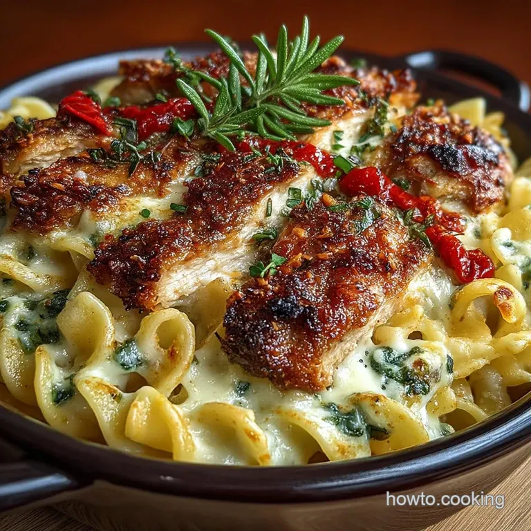 The Great British Leftover Turkey Sage Cream Pasta Bake a Proper Comfort Classic presentation