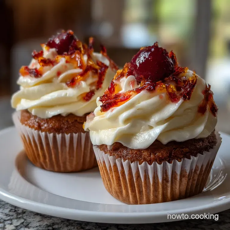 Twizzler Firecracker Cupcakes with Cherry Burst presentation