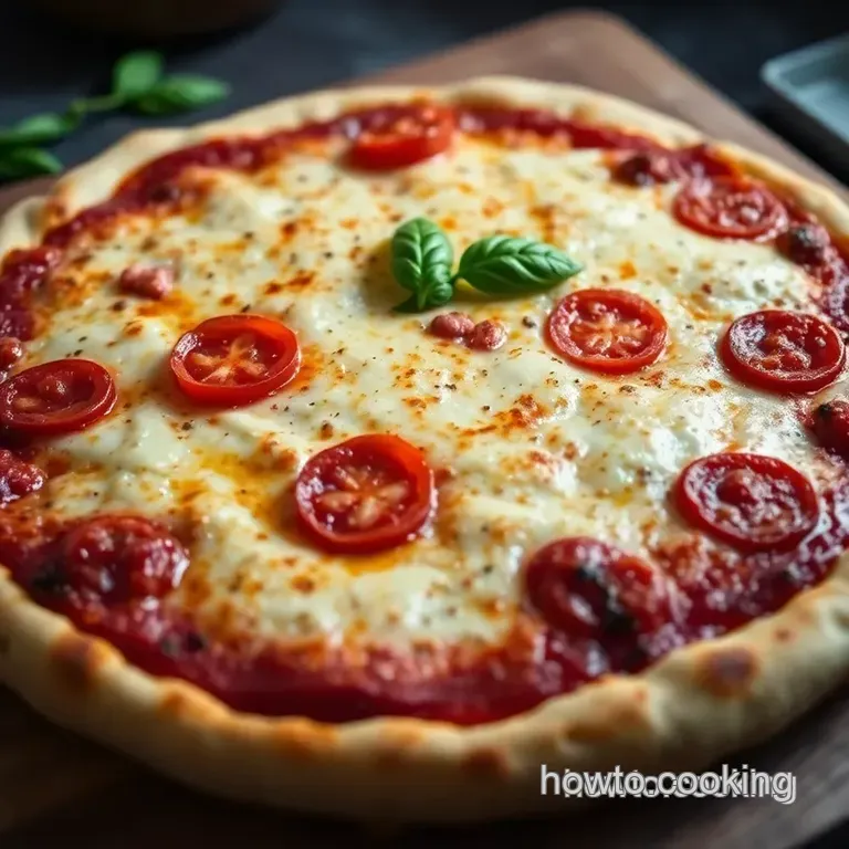 Ultimate 10-Inch Pizza Recipe presentation