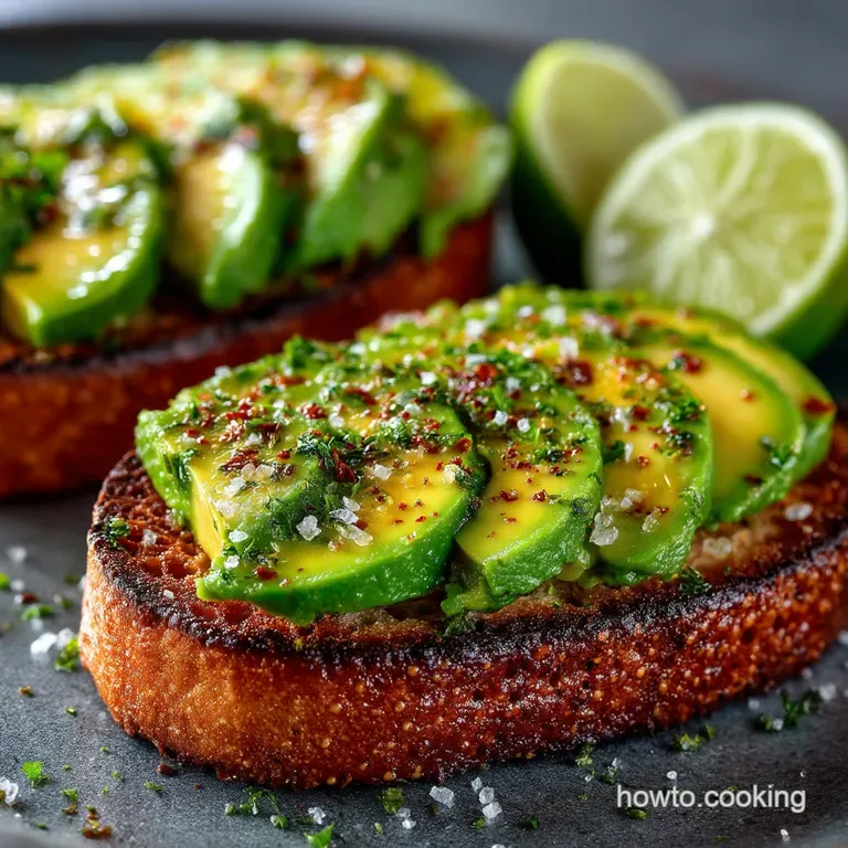 The Ultimate Good Morning Sunshine Avocado Toast presentation