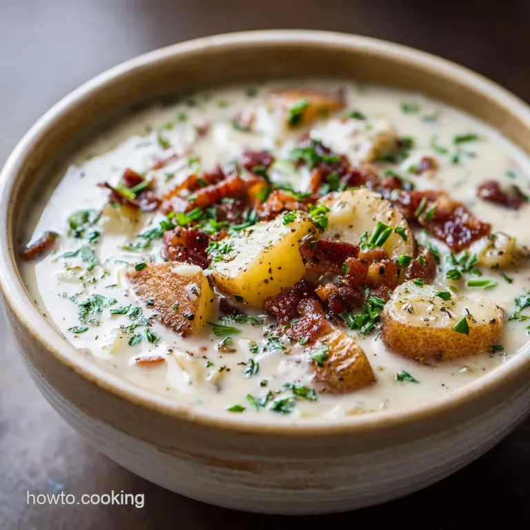 Crock Pot Potato Soup: a Proper Hug in a Bowl presentation