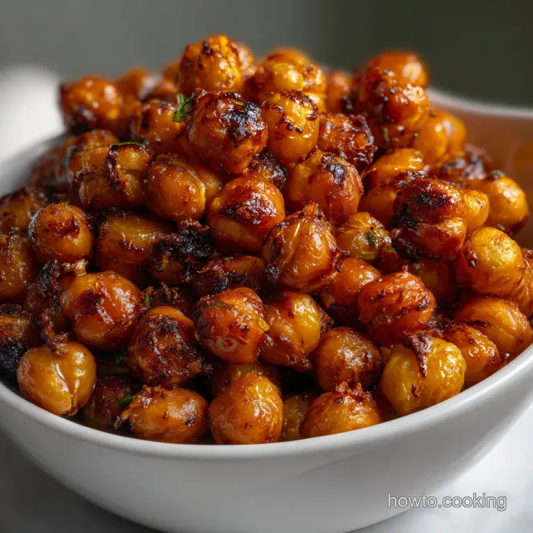 Baked Chickpeas: the Ultimate Crispy Roast presentation