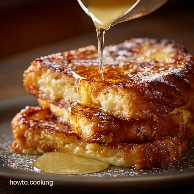 French Toast Recipe: The Ultimate Golden Brioche Vanilla Custard