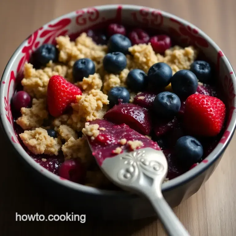 Ultimate Mixed Berry Crumble: a Simple Sweet Delight presentation