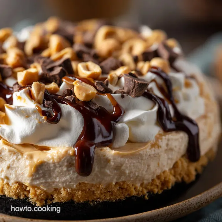NoBake Peanut Butter Pie: The Ultimate Creamy Fluffy Dream Dessert