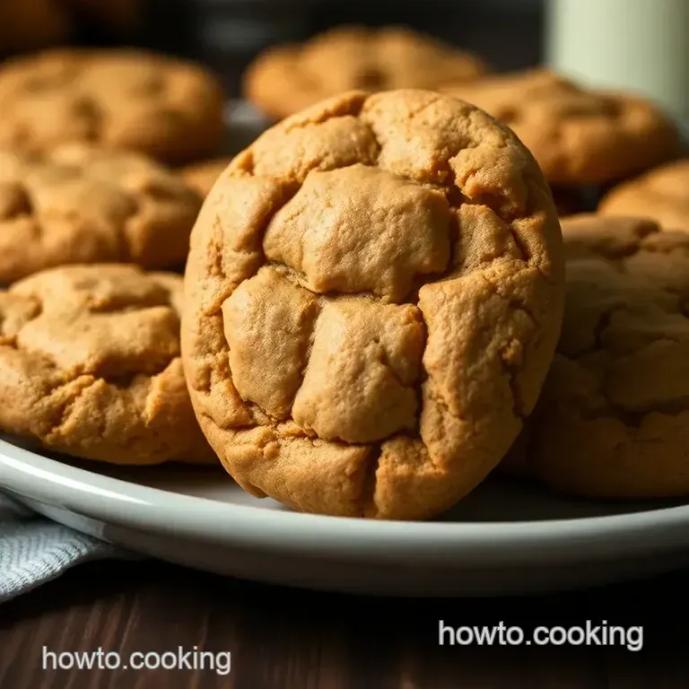 Ultimate Soft Peanut Butter Cookies (The Kind That Disappear Fast!) presentation
