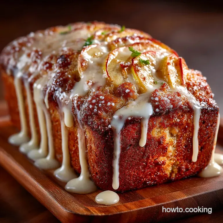 Autumn Comfort Ultimate Spiced Glazed Apple Bread Recipe