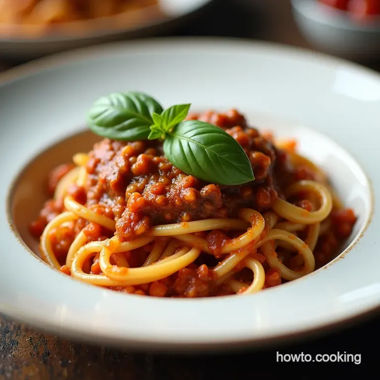 Unbelievably Good Lentil Bolognese Pasta Night MeatFree